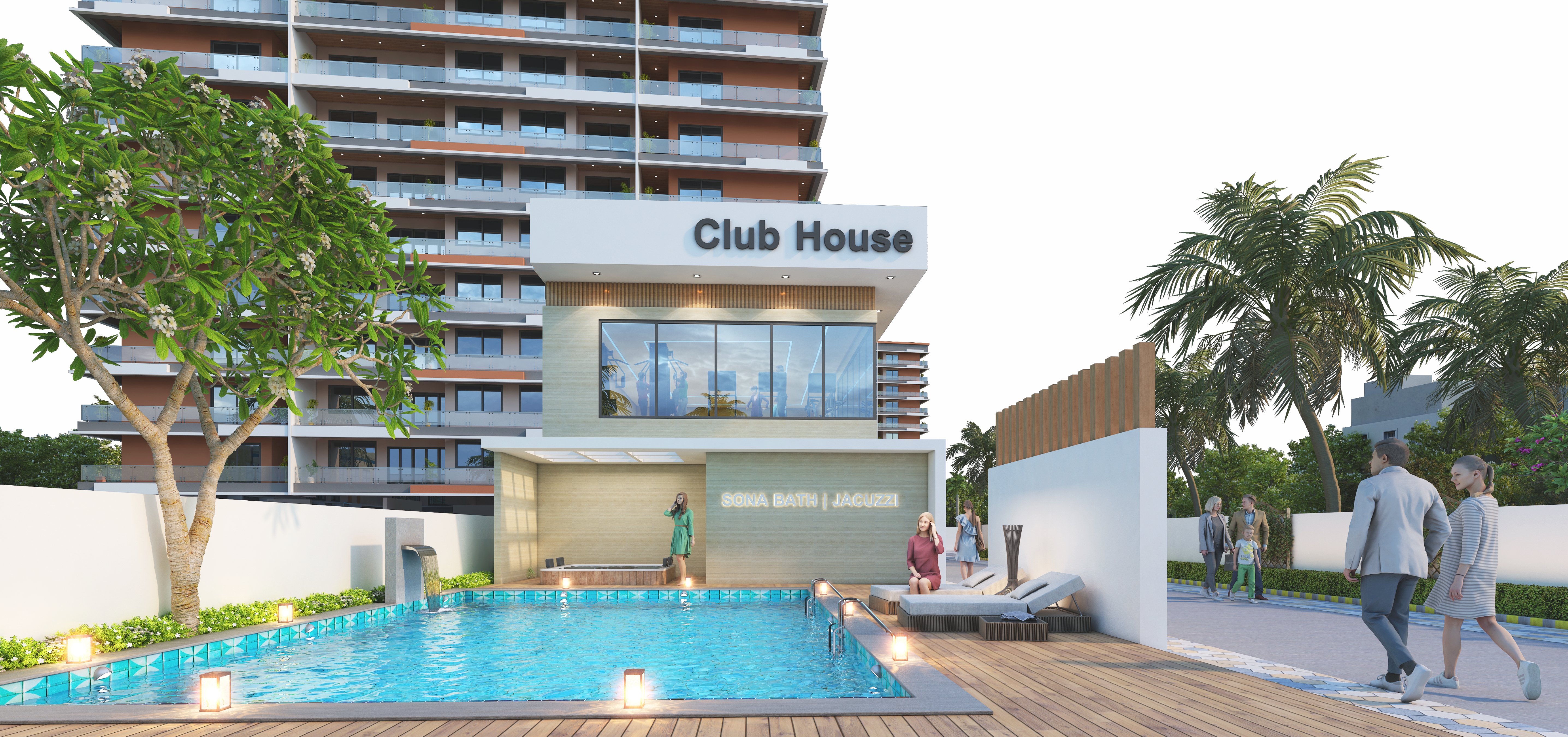 Winsome Elite - Clubhouse Pool and Jacuzzi