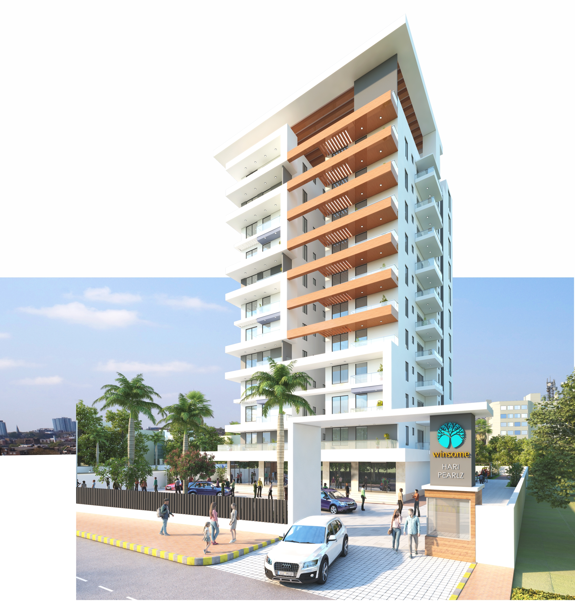 Winsome Hari Pearlz - Main Exterior Render