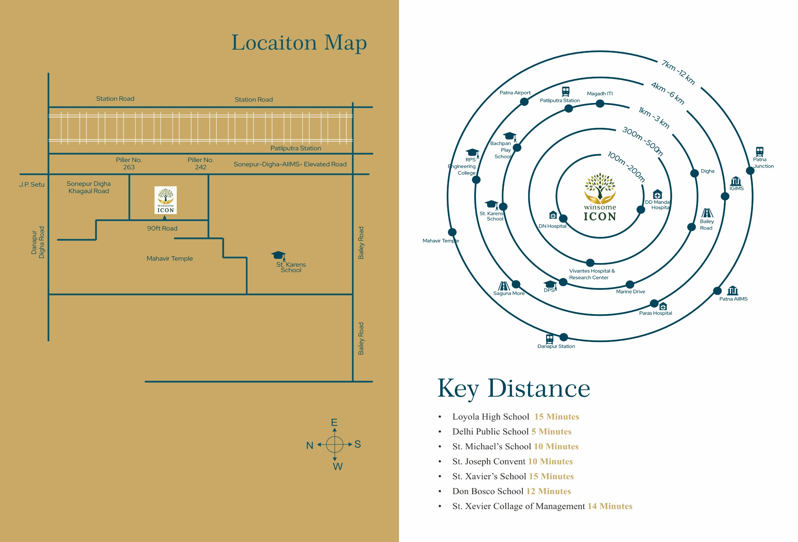 Winsome Icon Location Map