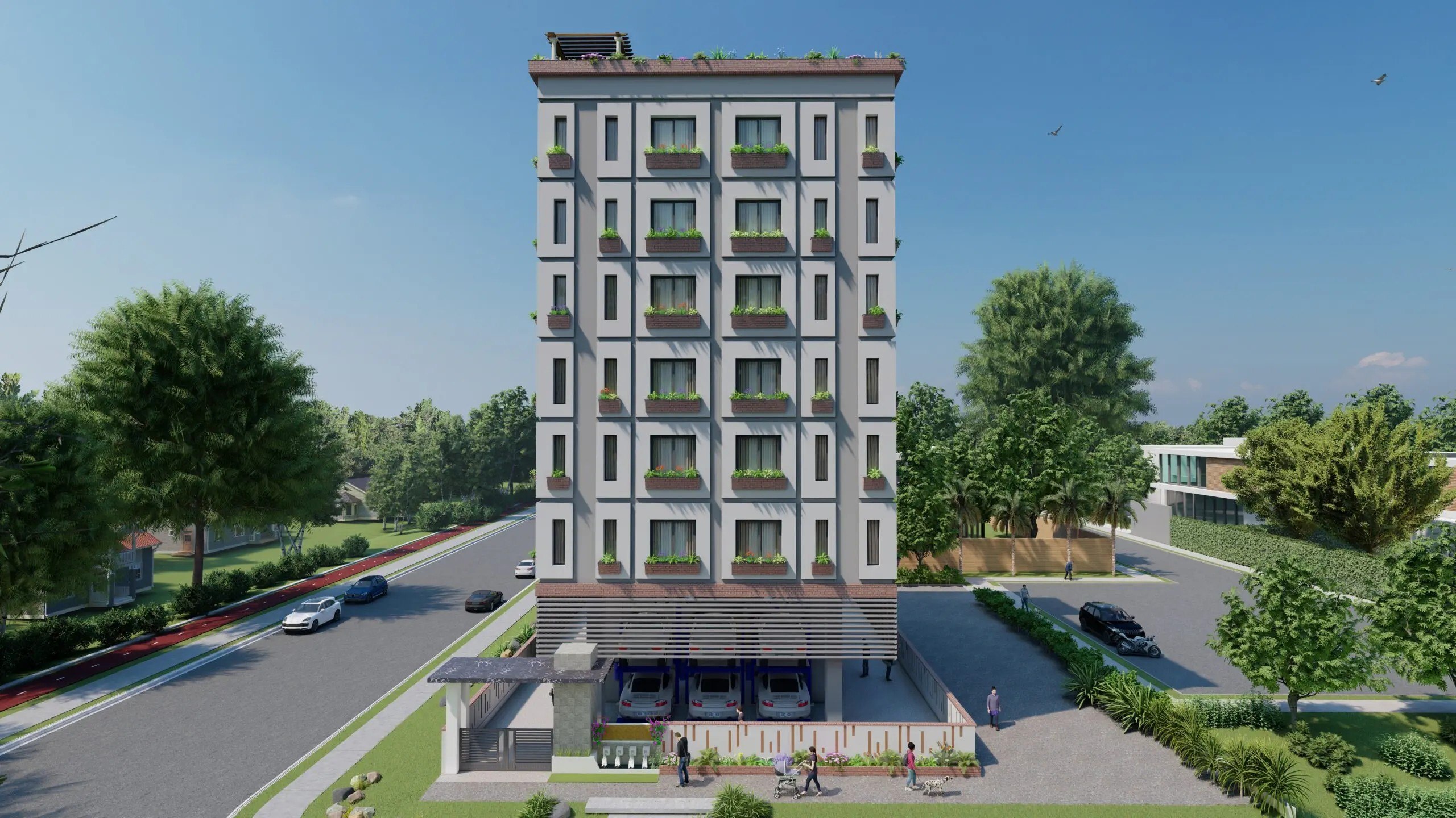 Winsome Rudransh - Building View